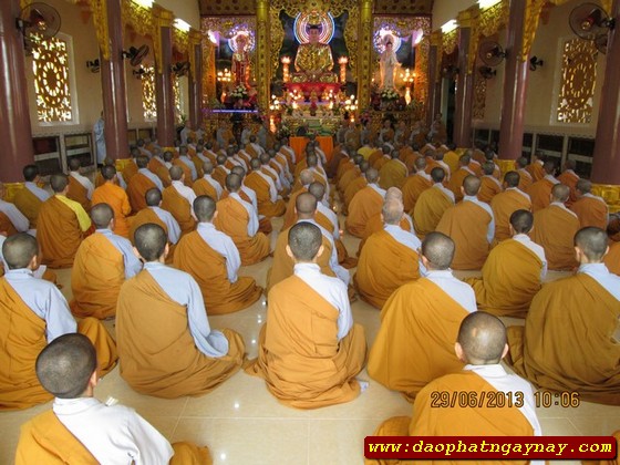 PHÂN BAN ĐẶC TRÁCH NI GIỚI TRUNG ƯƠNG CÚNG DƯỜNG  HẠ TRƯỜNG MIỀN ĐÔNG NAM BỘ NGÀY THỨ HAI
