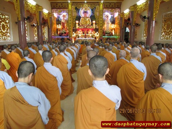 PHÂN BAN ĐẶC TRÁCH NI GIỚI TRUNG ƯƠNG CÚNG DƯỜNG  HẠ TRƯỜNG MIỀN ĐÔNG NAM BỘ NGÀY THỨ HAI
