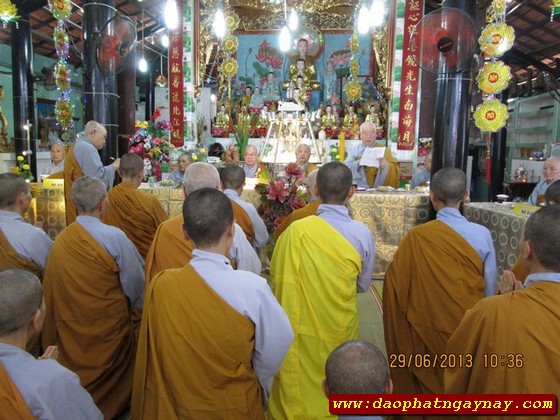 PHÂN BAN ĐẶC TRÁCH NI GIỚI TRUNG ƯƠNG CÚNG DƯỜNG  HẠ TRƯỜNG MIỀN ĐÔNG NAM BỘ NGÀY THỨ HAI