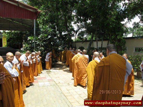 PHÂN BAN ĐẶC TRÁCH NI GIỚI TRUNG ƯƠNG CÚNG DƯỜNG  HẠ TRƯỜNG MIỀN ĐÔNG NAM BỘ NGÀY THỨ HAI