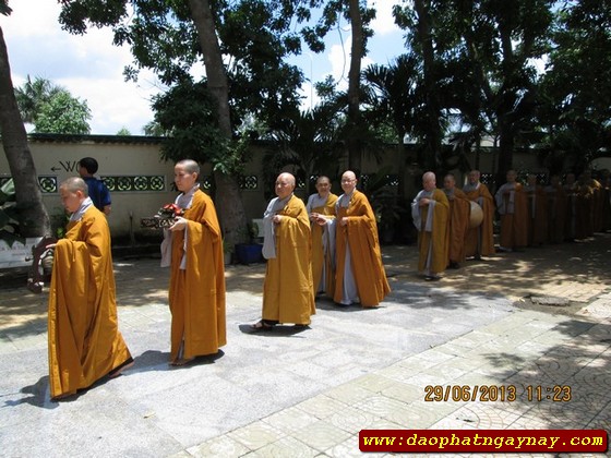 PHÂN BAN ĐẶC TRÁCH NI GIỚI TRUNG ƯƠNG CÚNG DƯỜNG  HẠ TRƯỜNG MIỀN ĐÔNG NAM BỘ NGÀY THỨ HAI