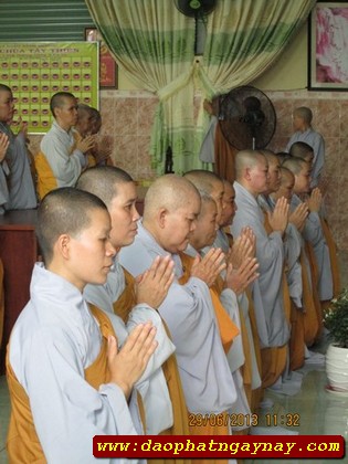 PHÂN BAN ĐẶC TRÁCH NI GIỚI TRUNG ƯƠNG CÚNG DƯỜNG  HẠ TRƯỜNG MIỀN ĐÔNG NAM BỘ NGÀY THỨ HAI