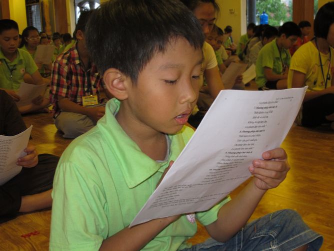 Hà Nội: Chùm ảnh đọng lại trong khóa tu mùa hè 2013 chùa Nam Du Thượng