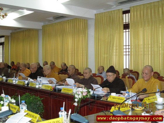 TP.Hồ Chí Minh HỘI NGHỊ BAN THƯỜNG  TRỰC HỘI ĐỒNG TRỊ SỰ GHPGVN (NGÀY THỨ NHẤT)