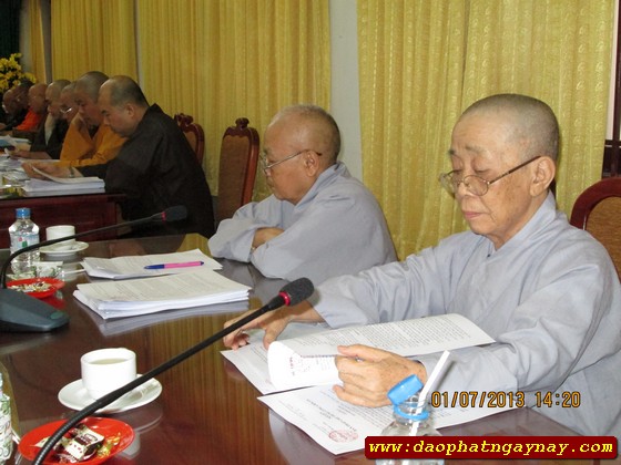 TP.Hồ Chí Minh HỘI NGHỊ BAN THƯỜNG  TRỰC HỘI ĐỒNG TRỊ SỰ GHPGVN (NGÀY THỨ NHẤT)