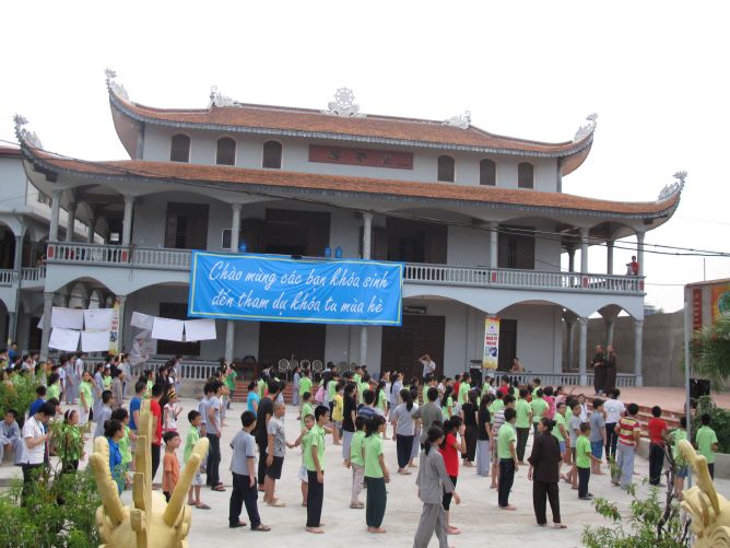 Hà Nội: Chùm ảnh đọng lại trong khóa tu mùa hè 2013 chùa Nam Du Thượng