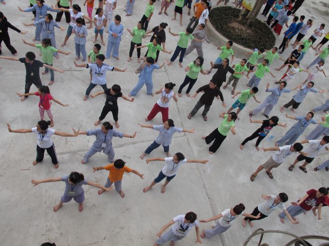 Hà Nội: Chùm ảnh đọng lại trong khóa tu mùa hè 2013 chùa Nam Du Thượng