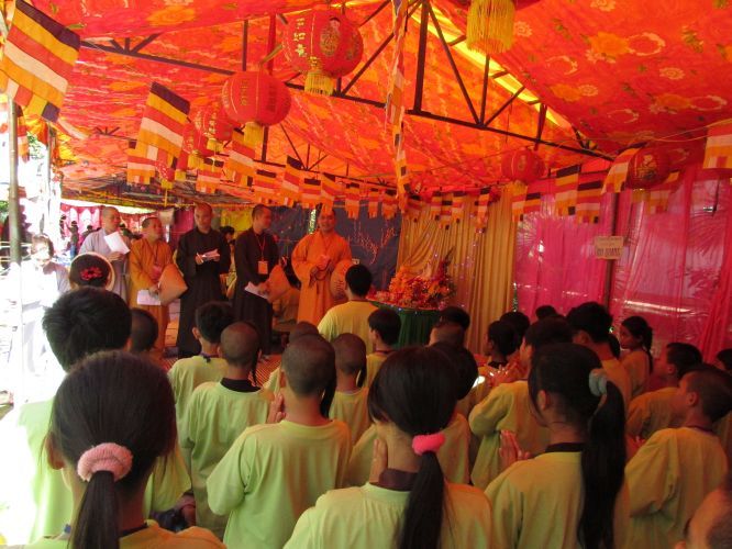 Đồng Tháp: Cuộc thi đời sống trại tại hội trại hiểu và thương