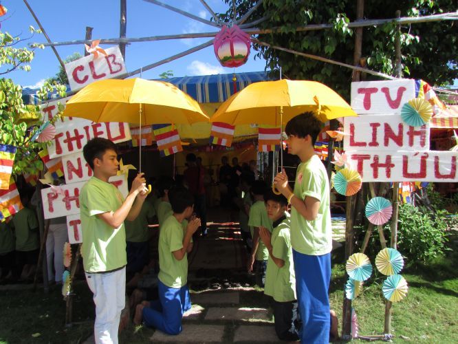 Đồng Tháp: Cuộc thi đời sống trại tại hội trại hiểu và thương