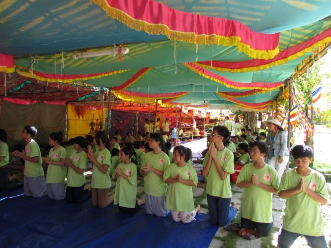 Đồng Tháp: Cuộc thi đời sống trại tại hội trại hiểu và thương