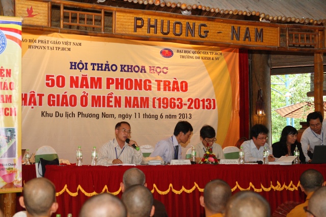 Bình Dương: Diễn ra hội thảo khoa học: 50 năm phong trào Phật giáo ở miền Nam (1963-2013)