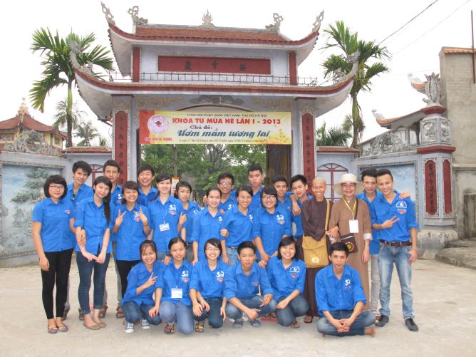 Hà Nội: Chùm ảnh đọng lại trong khóa tu mùa hè 2013 chùa Nam Du Thượng