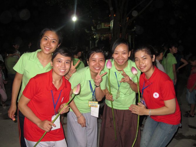 Hà Nội: Chùm ảnh đọng lại trong khóa tu mùa hè 2013 chùa Nam Du Thượng