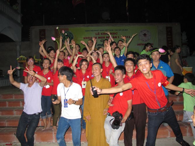 Hà Nội: Chùm ảnh đọng lại trong khóa tu mùa hè 2013 chùa Nam Du Thượng