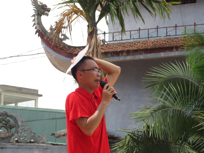 Hà Nội: Chùm ảnh cuộc thi trò chơi dân gian khóa tu chùa Nam Dư Thượng