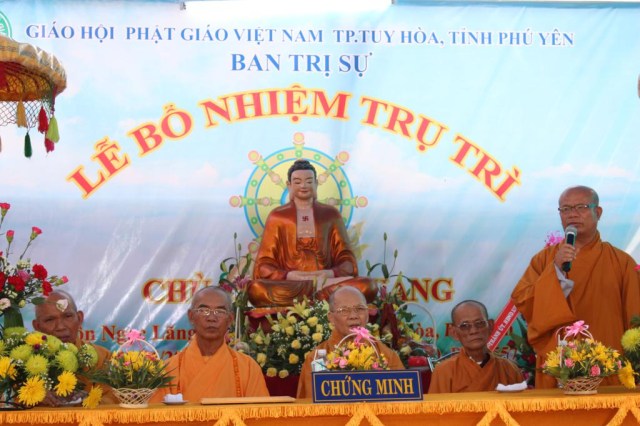Phú Yên: Lễ bổ nhiệm trụ trì chùa Thiên Quang - TP. Tuy Hòa