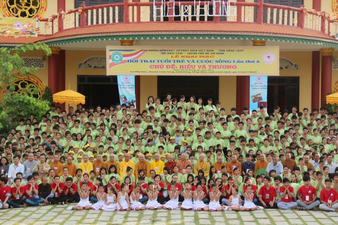 Đồng Tháp: Trọng thể khai mạc hội trại “Hiểu và Thương”
