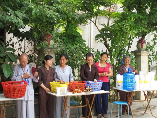 Hà Nội: Có một phiên chợ vui tươi tại chùa Nam Dư Thượng