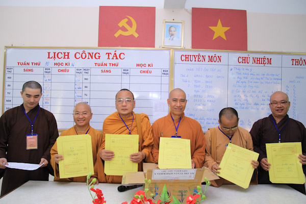 Học viện PGVN tại Tp.HCM tổ chức kỳ thi tuyển sinh cử nhân Phật học khóa X (2013 -2017)