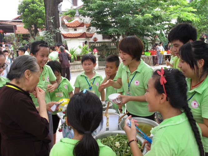 Hà Nội: Có một phiên chợ vui tươi tại chùa Nam Dư Thượng