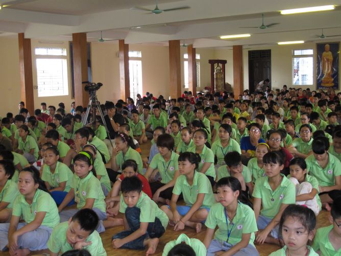 Hà Nội: Bế mạc khóa tu mùa hè tại chùa Nam Dư Thượng