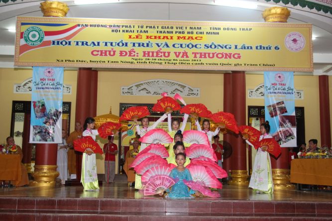 Đồng Tháp: Trọng thể khai mạc hội trại “Hiểu và Thương”