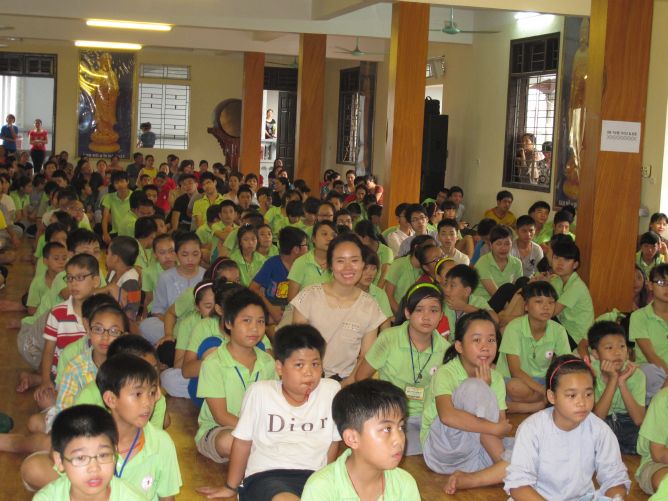 Hà Nội: Bế mạc khóa tu mùa hè tại chùa Nam Dư Thượng