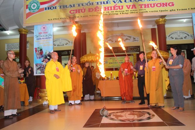Đồng Tháp: Trọng thể khai mạc hội trại “Hiểu và Thương”