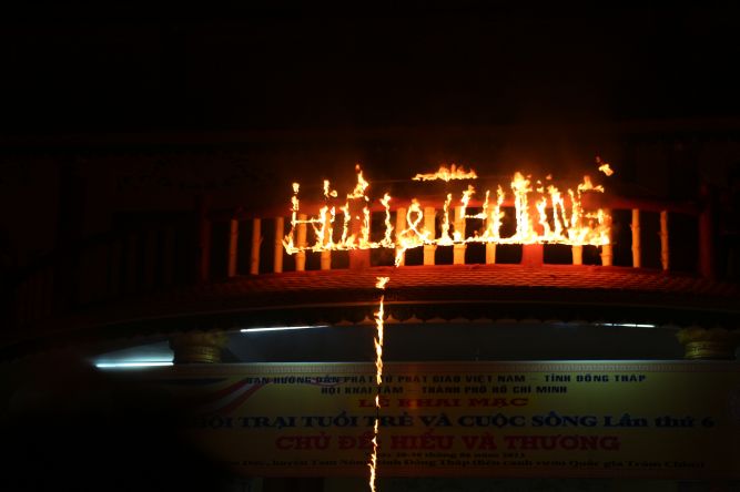 Đồng Tháp: Trọng thể khai mạc hội trại “Hiểu và Thương”