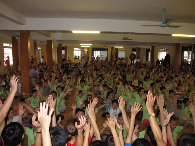 Hà Nội: Bế mạc khóa tu mùa hè tại chùa Nam Dư Thượng