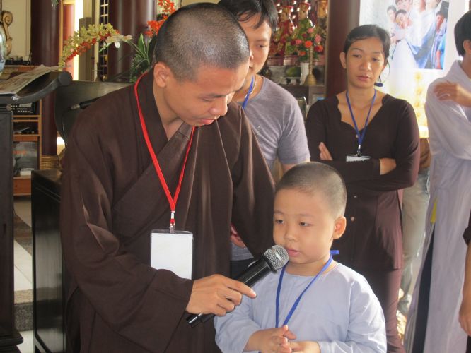 Tiền Giang: Pháp thoại “Cuộc đời đức Phật”  tại khóa tu “Vươn tới những ước mơ”