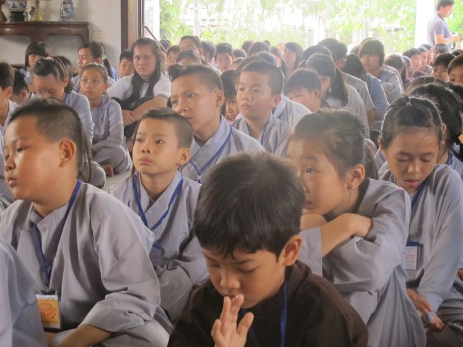 Tiền Giang: Pháp thoại “Cuộc đời đức Phật”  tại khóa tu “Vươn tới những ước mơ”