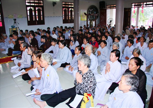 Long an: Lễ Mộc Dục Tại Chùa Khánh Ninh