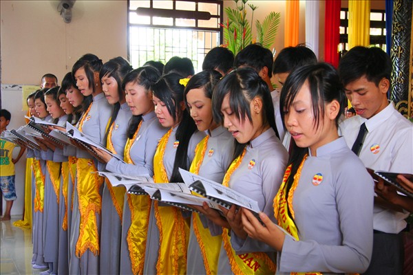 Long an: Lễ Mộc Dục Tại Chùa Khánh Ninh