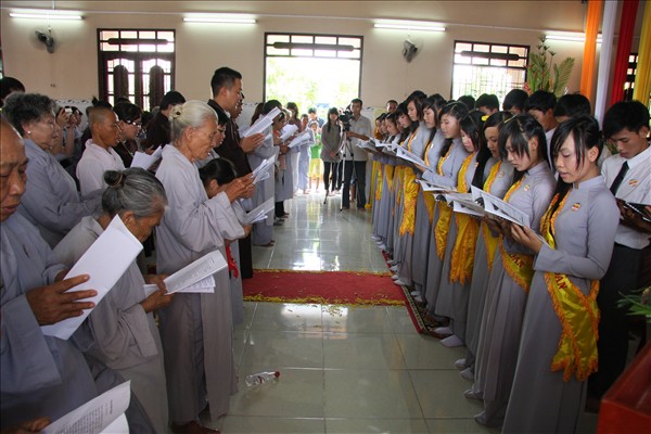 Long an: Lễ Mộc Dục Tại Chùa Khánh Ninh