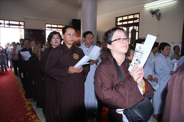 Long an: Lễ Mộc Dục Tại Chùa Khánh Ninh