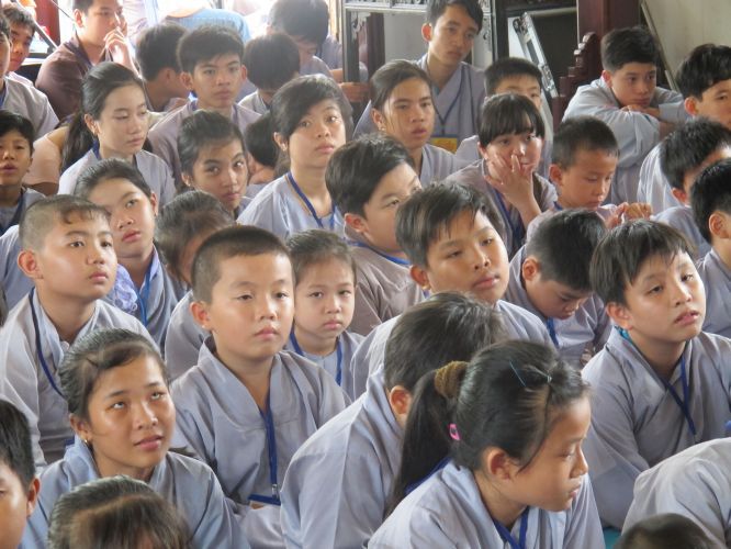 Tiền Giang: Khóa tu “vươn tới những ước mơ” với “Bến đổ đời con”