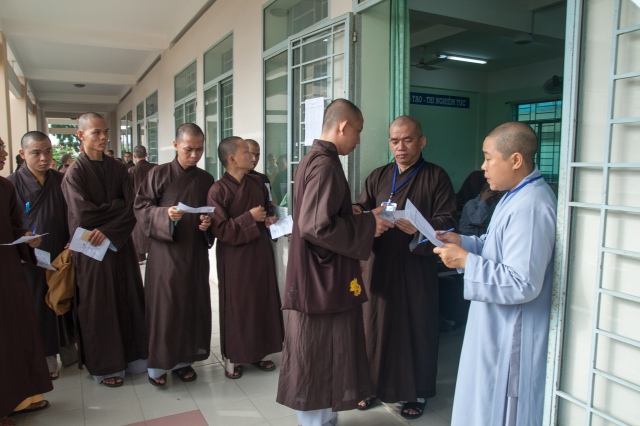 Học viện PGVN tại Tp.HCM tổ chức kỳ thi tuyển sinh cử nhân Phật học khóa X (2013 -2017)