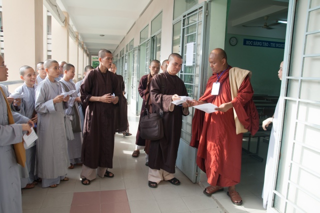 Học viện PGVN tại Tp.HCM tổ chức kỳ thi tuyển sinh cử nhân Phật học khóa X (2013 -2017)
