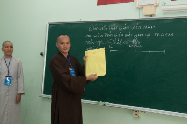Học viện PGVN tại Tp.HCM tổ chức kỳ thi tuyển sinh cử nhân Phật học khóa X (2013 -2017)