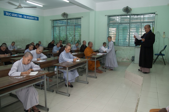Học viện PGVN tại Tp.HCM tổ chức kỳ thi tuyển sinh cử nhân Phật học khóa X (2013 -2017)