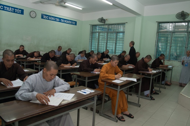 Học viện PGVN tại Tp.HCM tổ chức kỳ thi tuyển sinh cử nhân Phật học khóa X (2013 -2017)