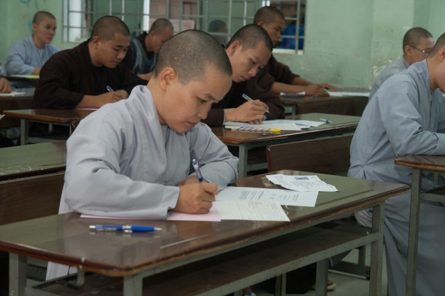 Học viện PGVN tại Tp.HCM tổ chức kỳ thi tuyển sinh cử nhân Phật học khóa X (2013 -2017)