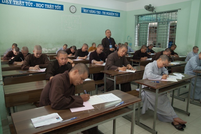 Học viện PGVN tại Tp.HCM tổ chức kỳ thi tuyển sinh cử nhân Phật học khóa X (2013 -2017)
