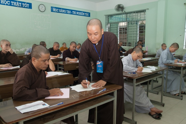 Học viện PGVN tại Tp.HCM tổ chức kỳ thi tuyển sinh cử nhân Phật học khóa X (2013 -2017)