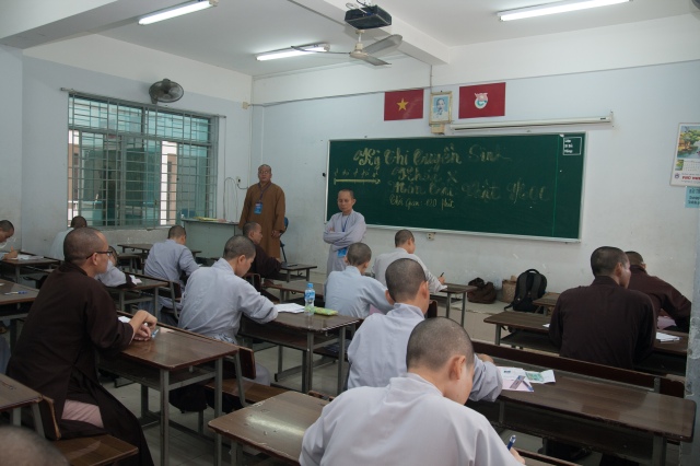 Học viện PGVN tại Tp.HCM tổ chức kỳ thi tuyển sinh cử nhân Phật học khóa X (2013 -2017)