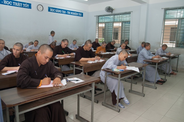 Học viện PGVN tại Tp.HCM tổ chức kỳ thi tuyển sinh cử nhân Phật học khóa X (2013 -2017)