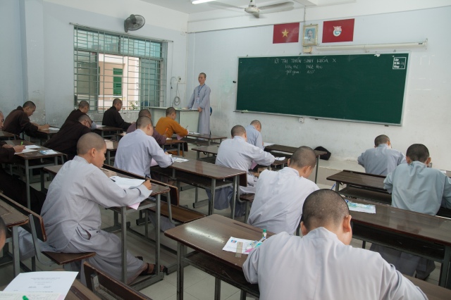 Học viện PGVN tại Tp.HCM tổ chức kỳ thi tuyển sinh cử nhân Phật học khóa X (2013 -2017)