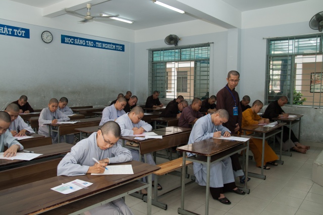 Học viện PGVN tại Tp.HCM tổ chức kỳ thi tuyển sinh cử nhân Phật học khóa X (2013 -2017)