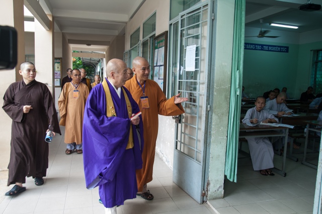Học viện PGVN tại Tp.HCM tổ chức kỳ thi tuyển sinh cử nhân Phật học khóa X (2013 -2017)